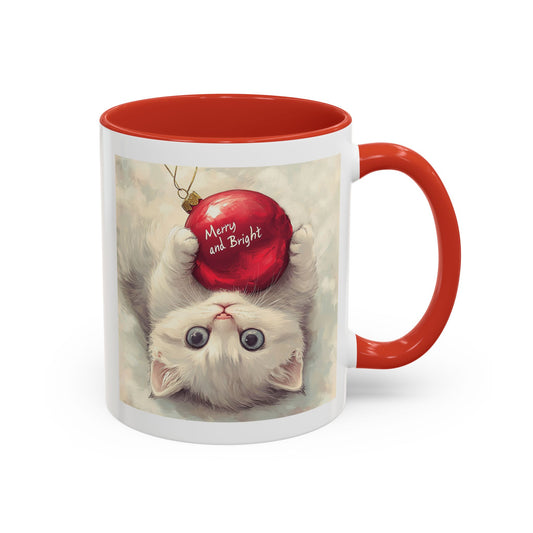 Merry en heldere accent koffiemok (11, 15 oz)