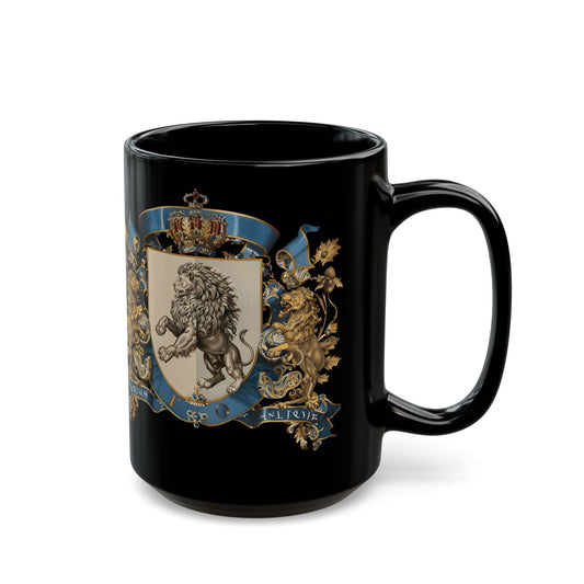 Ríoga Heritage3 Mug Dubh (11oz, 15oz)