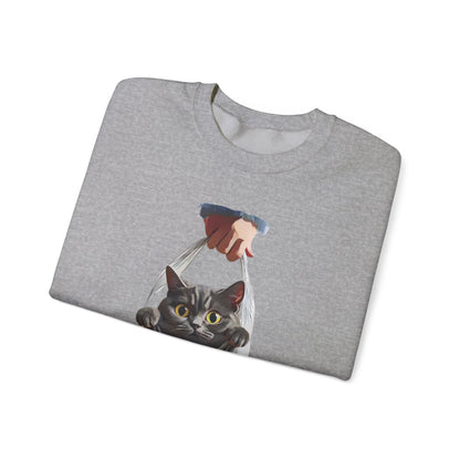 Bag of trouble Unisex Heavy Blend™ Crewneck Sweatshirt - EmpressKorea