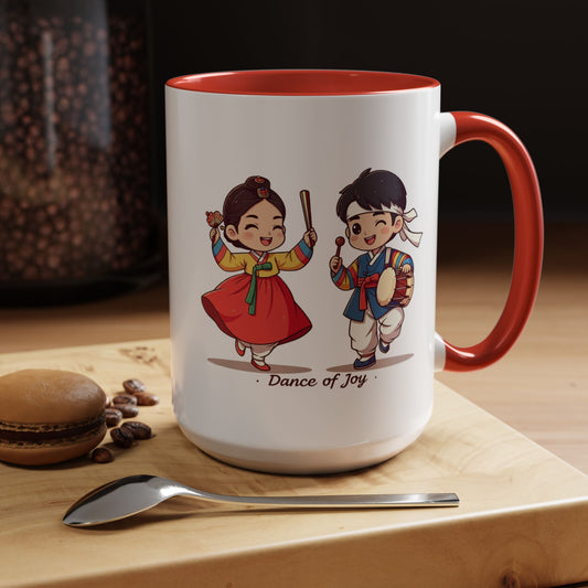 Dance of Joy Accent Coffee Mug (11, 15 унций)