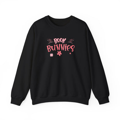 Livro Bunnies unissex Heavy Blend ™ Crewneck Sweetshirt - EmpressKorea