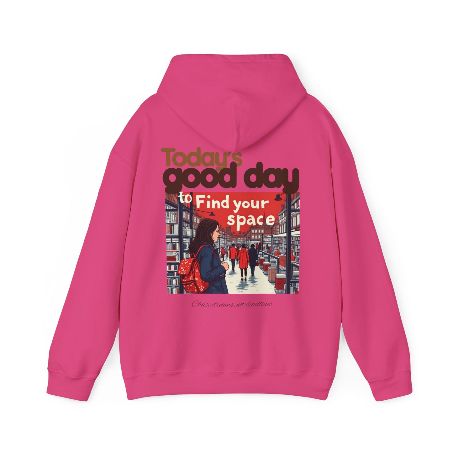 Vandaag de goede dag unisex Heavy Blend ™ sweatshirt met capuchon - EmpressKorea