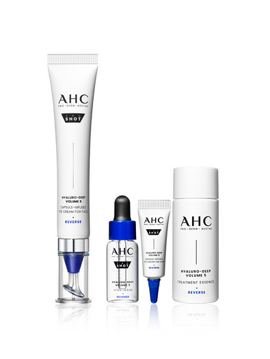 AHC Hyaluro Deep Volume 5 Capsule Infused Eye Cream for Face 30mL+koekäytöllä