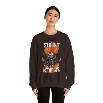 Strong Worrier Unisex Heavy Blend™ Crewneck Sweatshirt - EmpressKorea