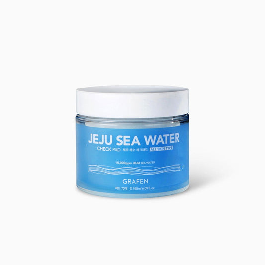 GRAFEN Jeju Sea water Check Pad 180ml/70pads - EmpressKorea