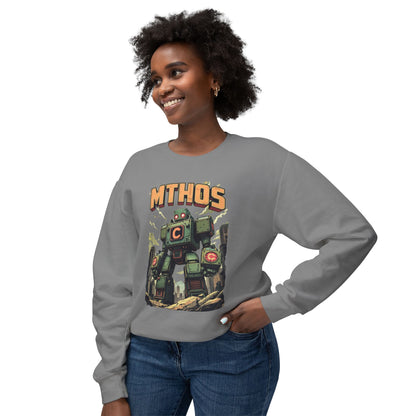 Mthos unisex lichtgewicht Crewneck sweatshirt - EmpressKorea