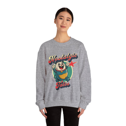 Ностальгические сказки Unisex Heavy Blend ™ Crewneck Whothirt - EmpressKorea