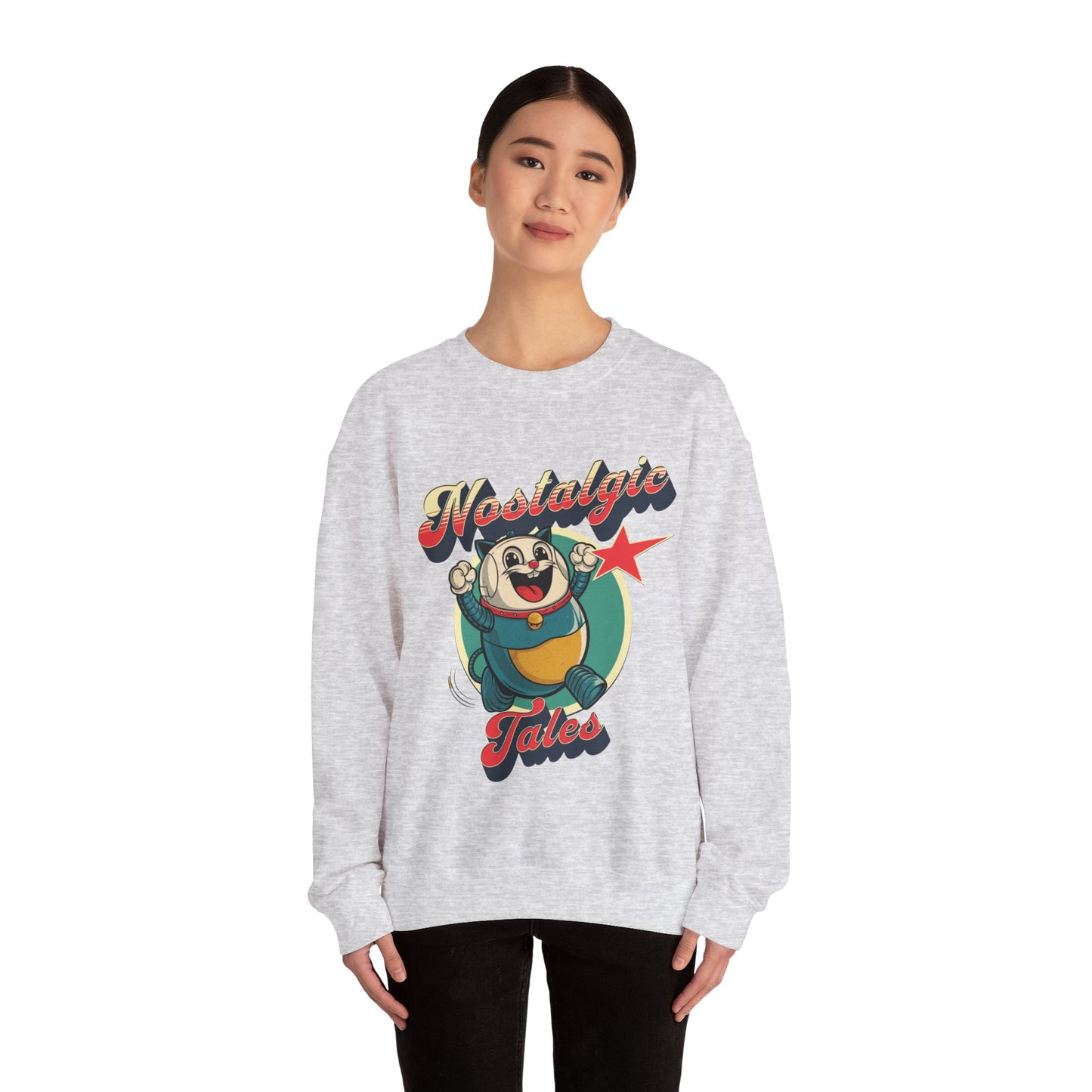 Nostaljik Masallar Unisex Heavy Blend ™ Crewneck Sweatshirt - EmpressKorea