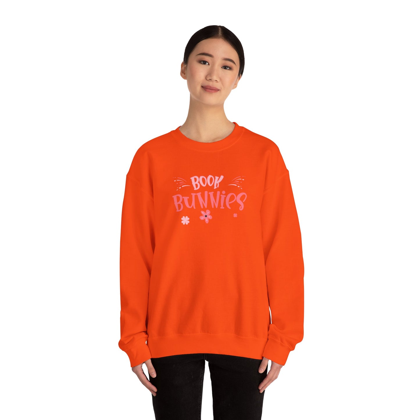 Buchhasen Unisex Heavy Blend ™ Crewneck Sweatshirt - EmpressKorea