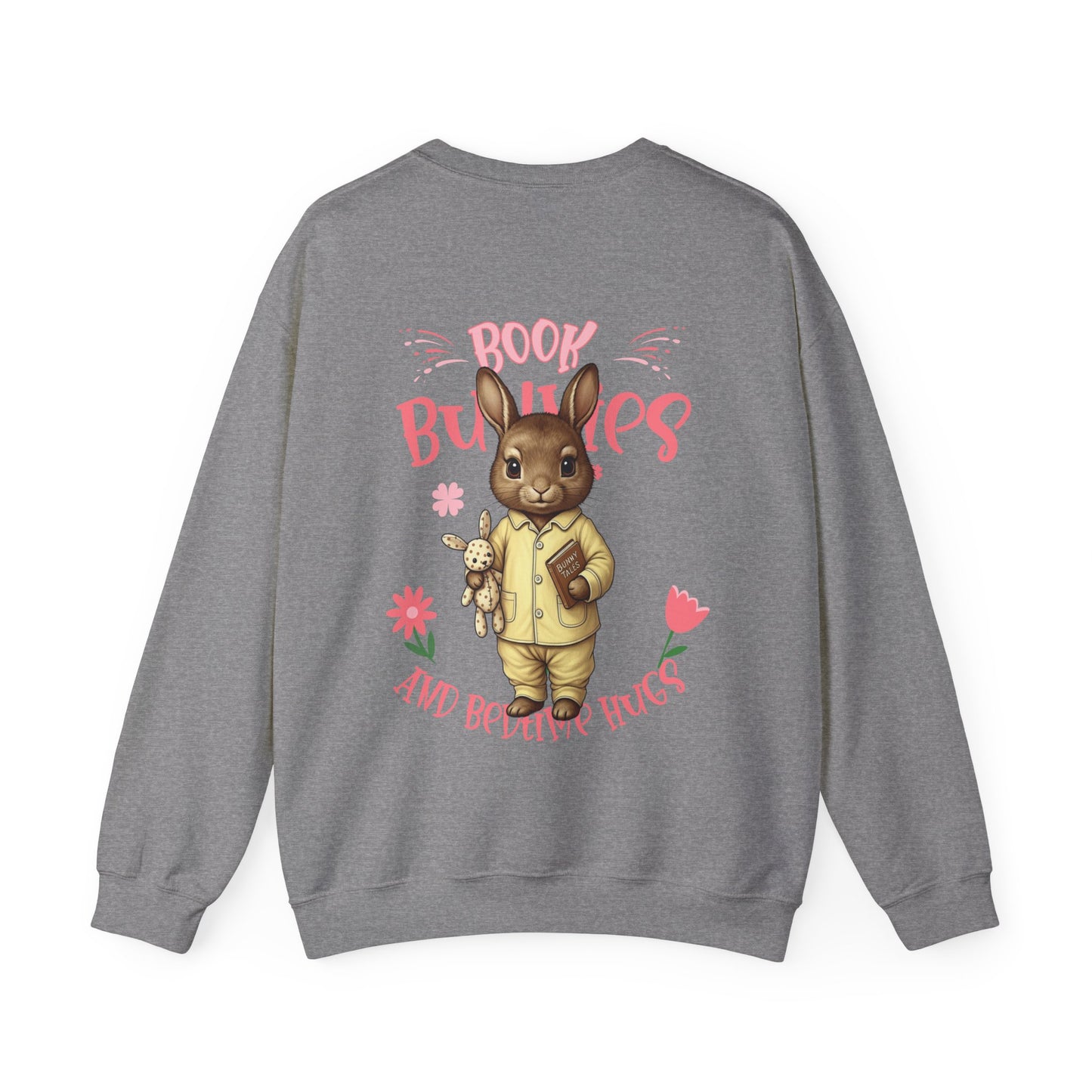 Book Bunnies Unisex Heavy Blend ™ Crewneck Sweatshirt - EmpressKorea