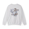 Sweatshirt Flower of Korea Comfort Crewneck - Dearadh Bláth na Cóiré