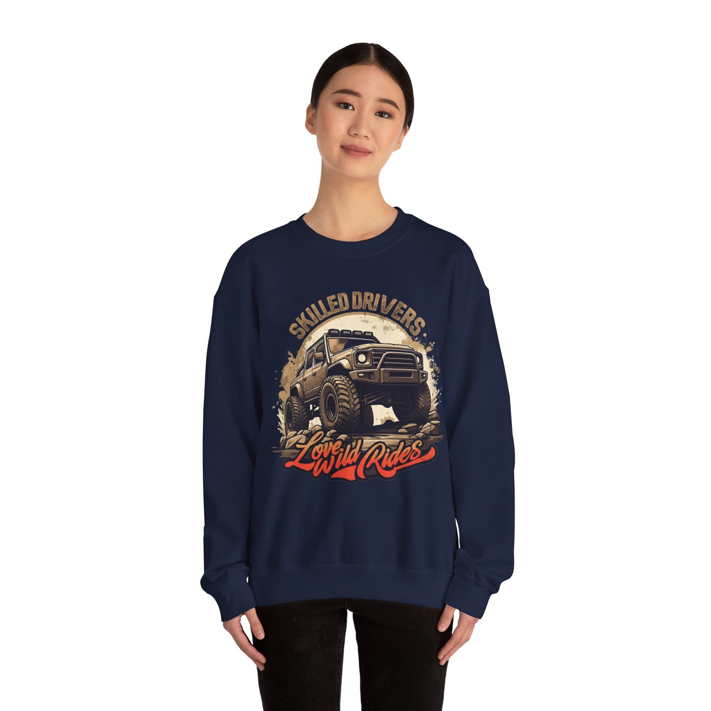 Yetenekli sürücü unisex heavy blend ™ Crewneck sweatshirt - EmpressKorea