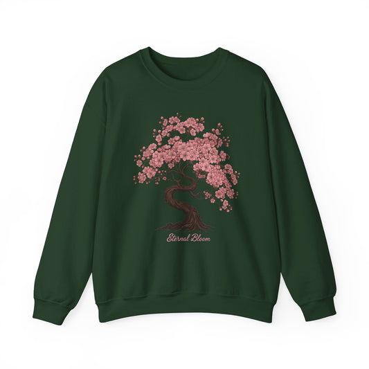 永恒的花朵中性浓密混合™Crewneck运动衫