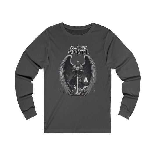 Battle Angel Unisex Jersey pitkähihainen tee