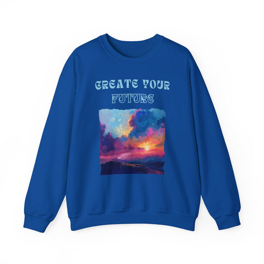 Crea la tua Future Unisex Heavy Blend ™ Crewneck Sweatshirt