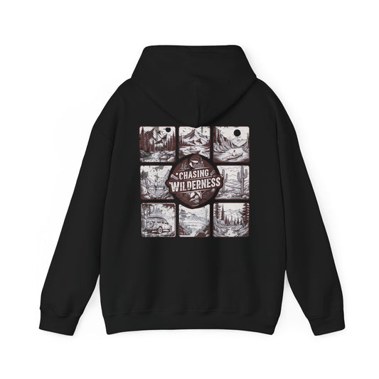 Wilderness Unisex Heavy Blend ™ kapüşonlu sweatshirt kovalamak