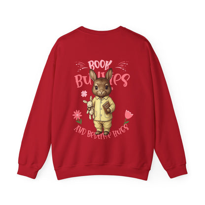 Book Bunnies Unisex Heavy Blend ™ Crewneck Sweatshirt - EmpressKorea