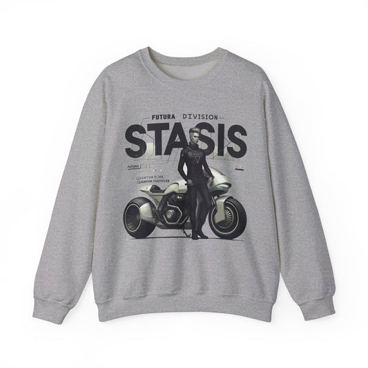 Stasis男女通用混合™Crewneck运动衫