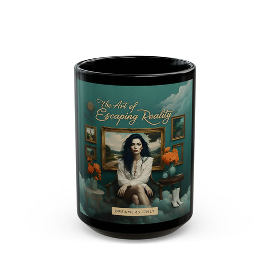 Dreamers Amháin Mug Dubh (11oz, 15oz) - EmpressKorea