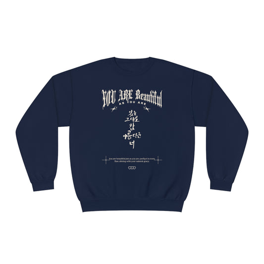 Du er vakker unisex nublend® crew neck sweatshirt