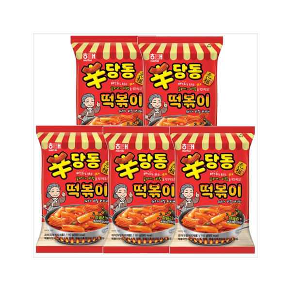 해태 Confectionery Shindang-dong Tteokbokki 110g, 5 pieces