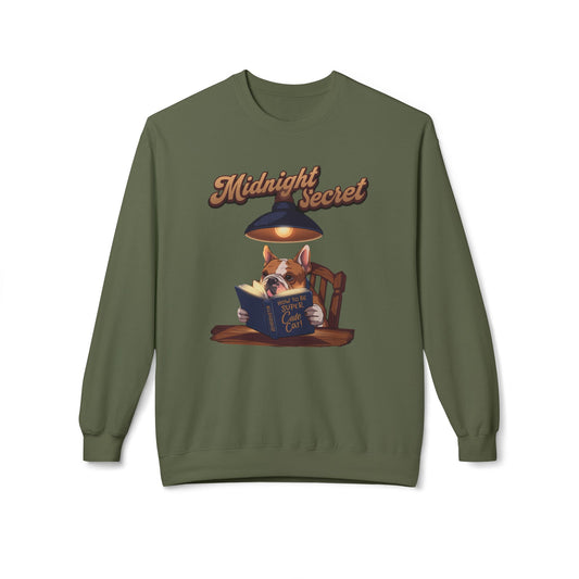 Midnight Secret II Unisex Midweylestyle Fleese Fleece Crewneck Woth -Chine