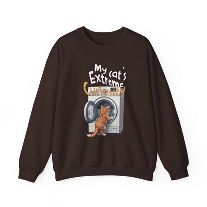 Sweat-shirt Crewneck de mon chat de mon chat EmpressKorea