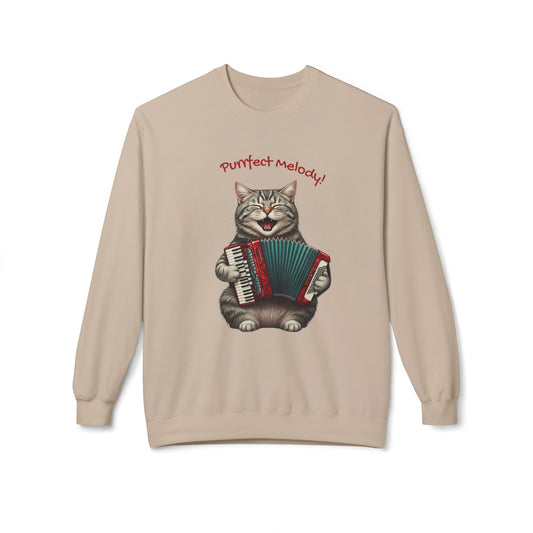 Hòa hợp hoàn hảo Unisex Midweight SoftStyle Fleece Crewneck Sweatshirt - EmpressKorea