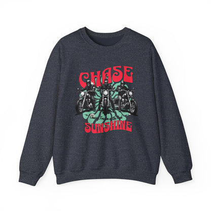 Chase Sunshine Unisex Heavy Blend™ Crewneck Sweatshirt - EmpressKorea