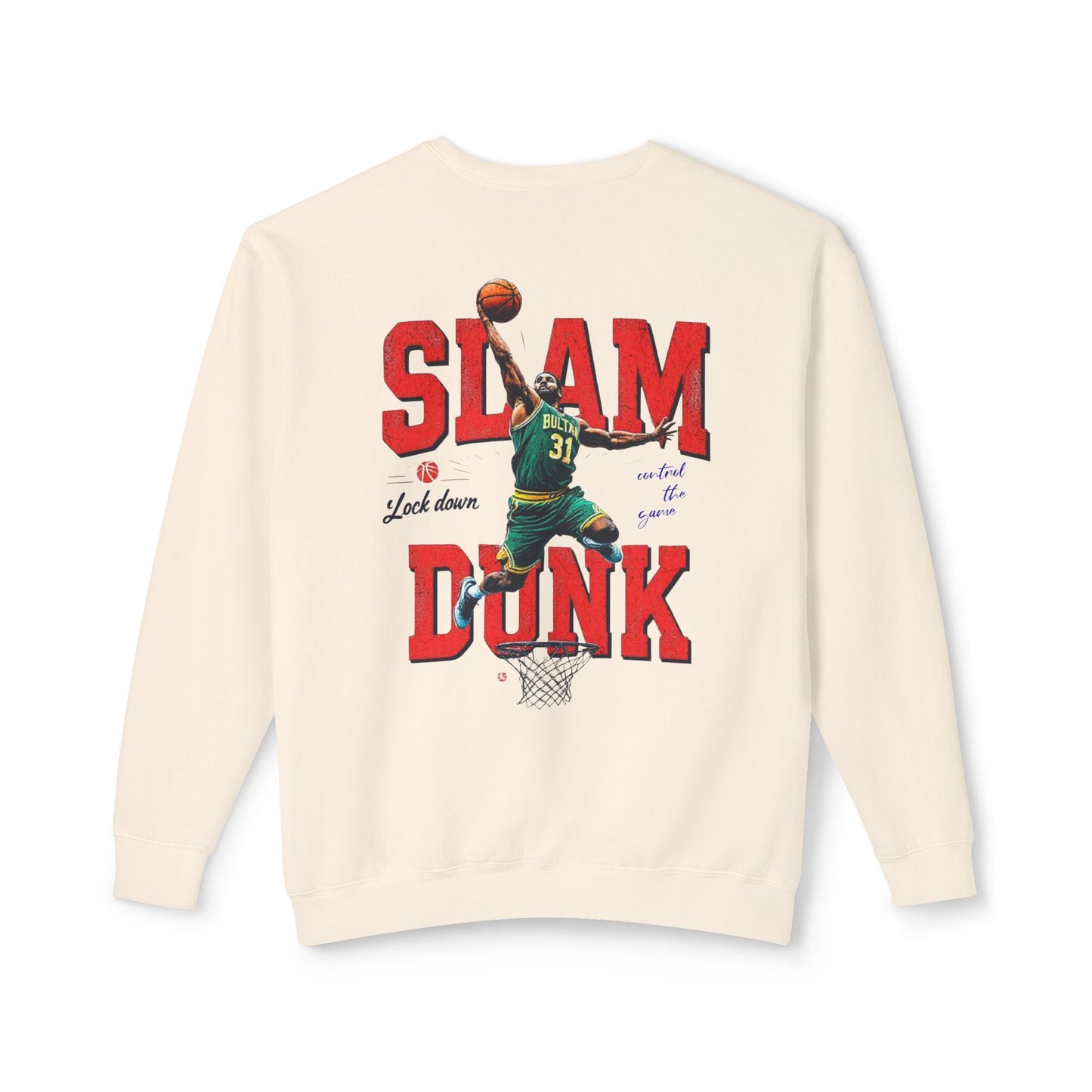 Slam dunk unisex lichtgewicht crewneck sweatshirt - EmpressKorea