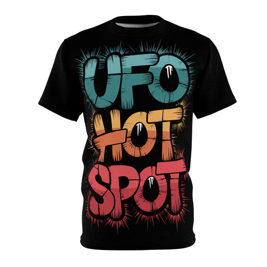 UFO Hot Spot Unisex Cut & Sew Tee (AOP)