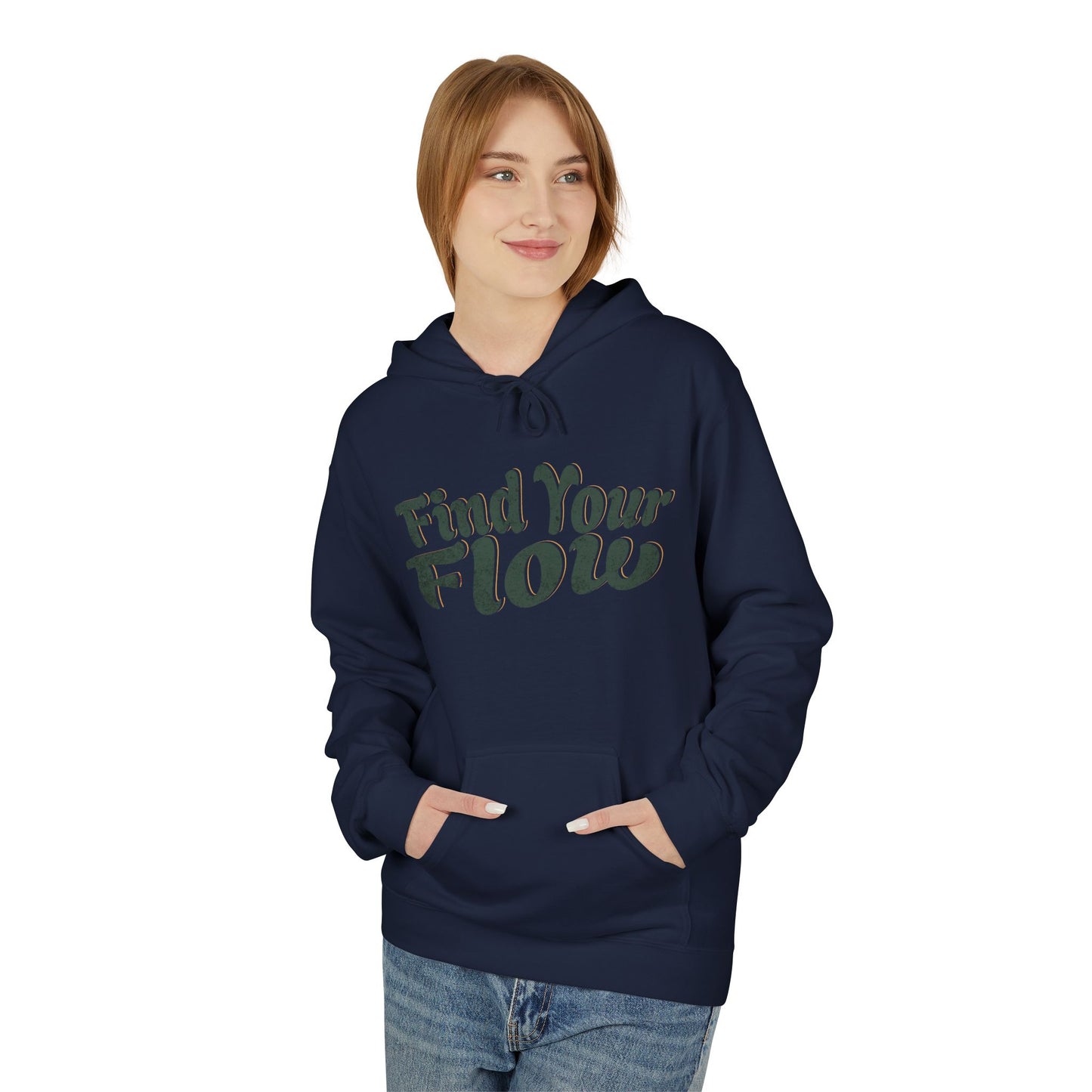 Finden Sie Ihren Flow Unisex im Mittelgewicht Softstyle Fleece Hoodie - EmpressKorea