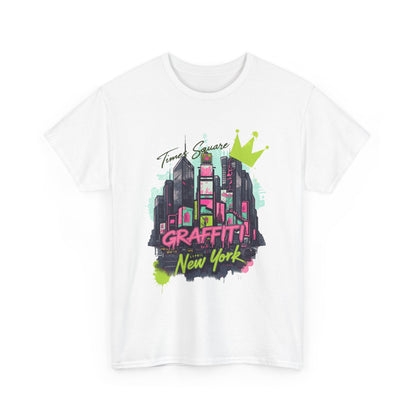 Graffiti New York Unisex Heavy Cotton Tee - EmpressKorea