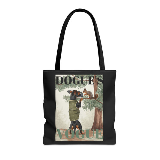 Dogues Vogue Tote Bag (AOP)