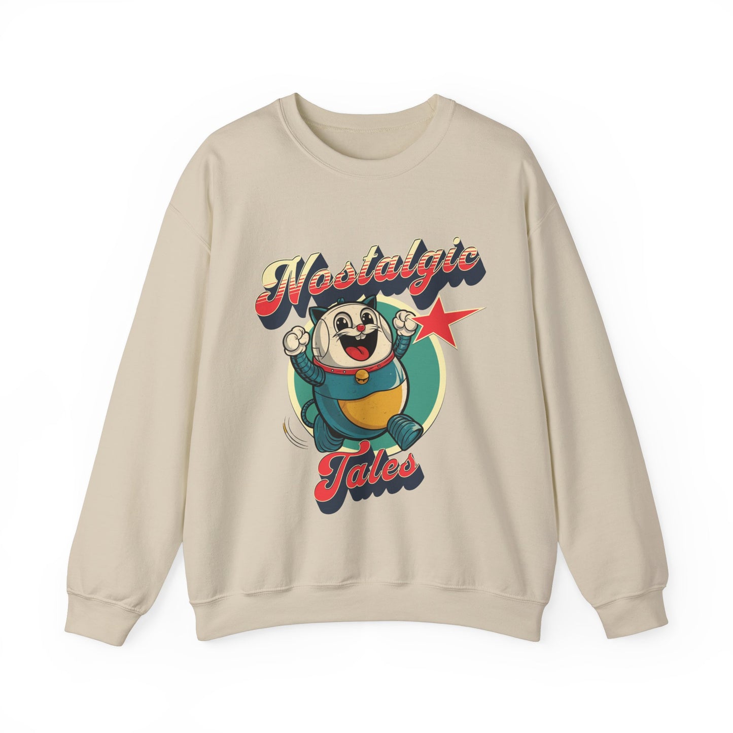 Nostalgische verhalen unisex Heavy Blend ™ Crewneck Sweatshirt - EmpressKorea