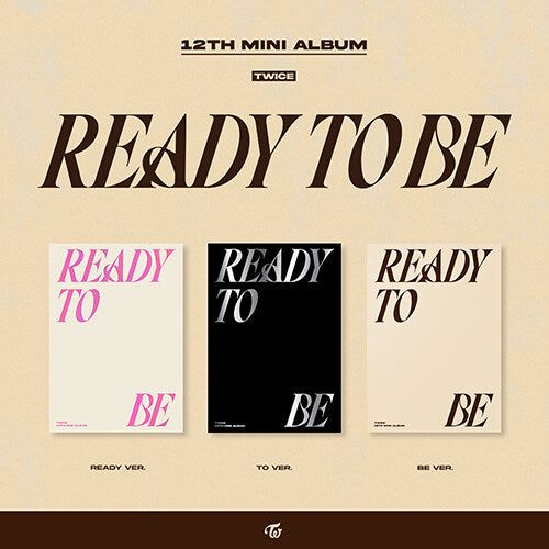 TWICE- 12th Mini Album READY TO BE [Random delivery among READY/TO/BE] - EmpressKorea