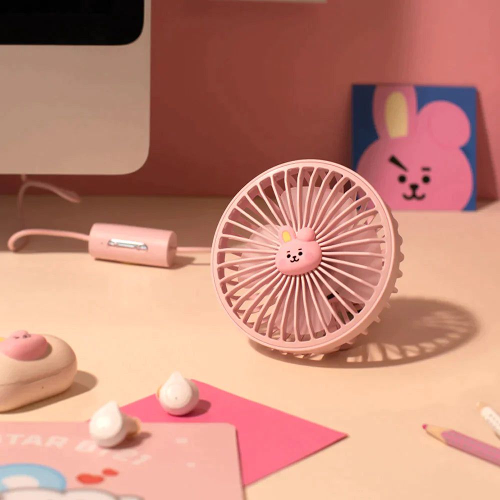 BT21 LED USB Fan - EmpressKorea