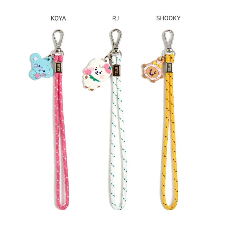 BT21 MASCOT HAND STRAP - EmpressKorea