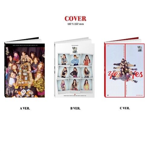 TWICE - 6th Mini Album YES or YES [A/B/C ver.  Random delivery] - EmpressKorea