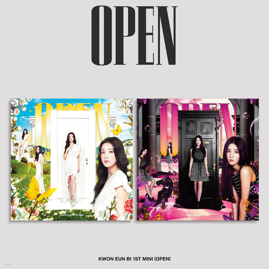 KWON EUN BI - 1st Mini Album: OPEN [IN/OUT ver. Random delivery] - EmpressKorea