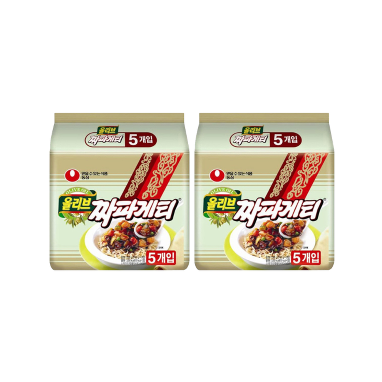 농심 Olive Chapagetti 10 packs - EmpressKorea