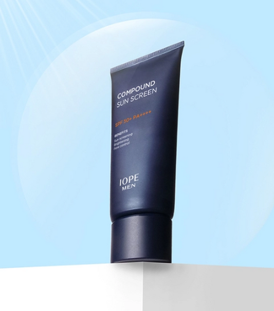 IOPE Men Compound Sunscreen SPF 50+/PA++++ 50ml - EmpressKorea