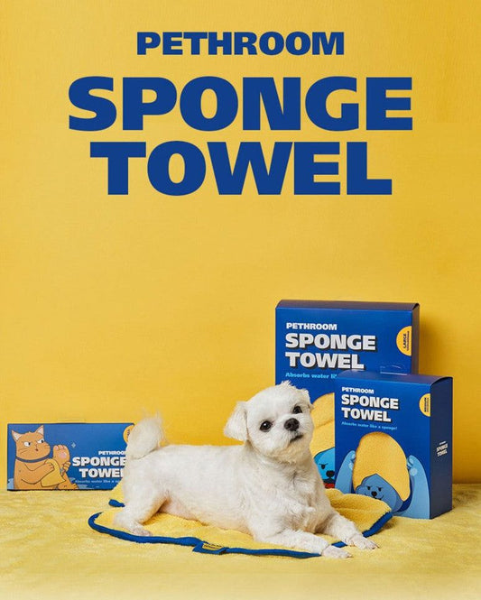 PETHROOM Sponge Towel - EmpressKorea