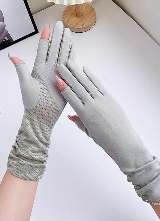 UV Protection Long Gloves - EmpressKorea