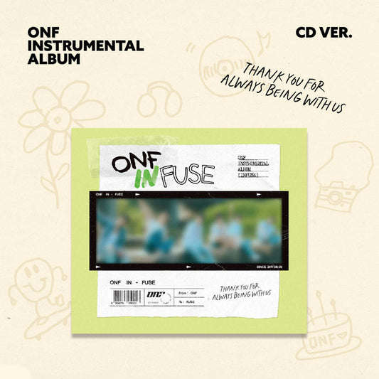 ONF கருவி ஆல்பம் [உட்செலுத்துதல்] [CD ver.]