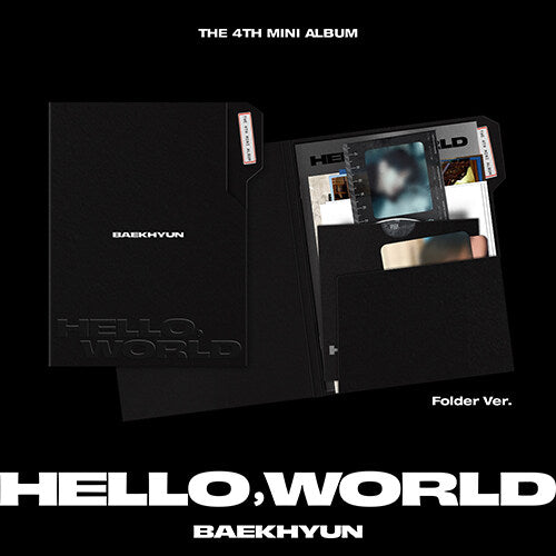 Baekhyun - 4: e mini -album: Hello, World [Folder Ver.]