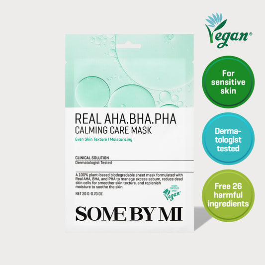 Noen av Mi Real Aha-Bha-Pha Calming Care Mask Sheet 20G*10PCS