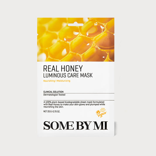 Några av MI Real Honey Luminous Care Mask Sheet 20g*10st