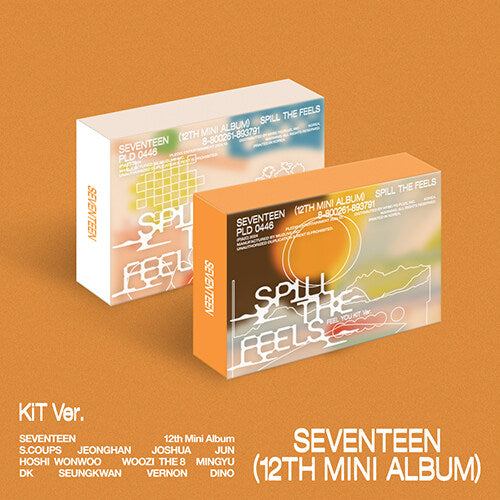 Seitsemäntoista - 12. mini -albumi 'Spill the Feeling' [Kit Ver.] [Satunnainen toimitus]