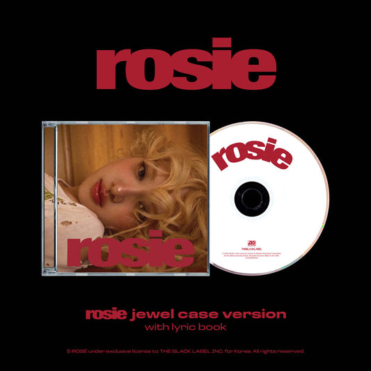 Rosé- Album Studio đầu tiên Rosé Rosie, (KR độc quyền + Bộ đồ trang sức)